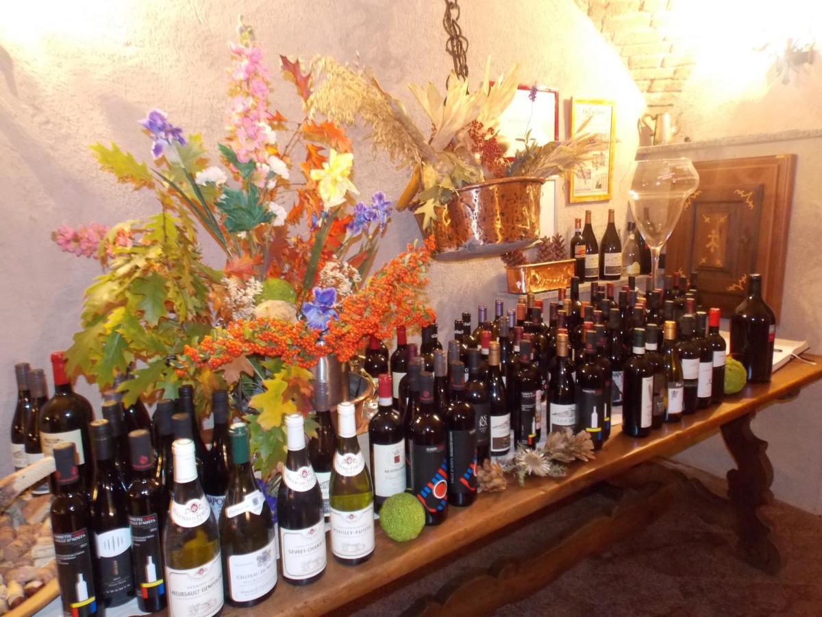 A' La Table Du Sommelier Chambres D Hotes & Restaurant Saint-Vincent Exteriör bild